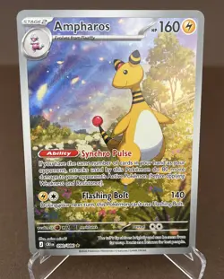 Ampharos 090/086 Illustration Rare - Chaos Rising - NM/M - Pokemon TCG - Image 1