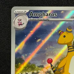 Ampharos 090/086 Illustration Rare - Chaos Rising - Pokemon TCG - NM - Image 3