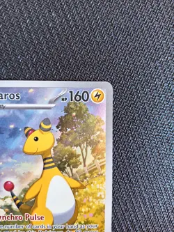 Pokemon TCG Ampharos 090/086 Chaos Rising Illustration Rare Pokemon Card - NM - Image 3