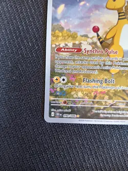 Pokemon TCG Ampharos 090/086 Chaos Rising Illustration Rare Pokemon Card - NM - Image 5
