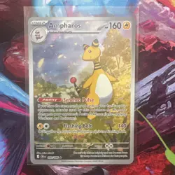 Ampharos 090/086 Pokemon TCG Chaos Rising Illustration Rare English - Image 1