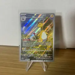 Pokemon TCG Mega Evolution Chaos Rising Ampharos 090/086 - Illustration Rare - Image 1