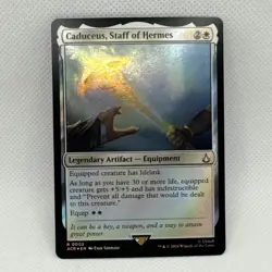 MTG - Caduceus, Staff of Hermes Universes Beyond: Assassin's Creed Foil NM - Image 1