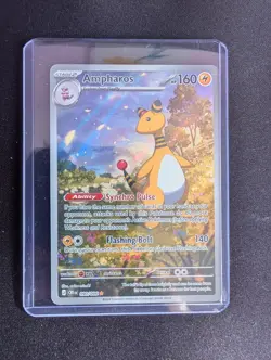 Ampharos - 090/086 - Chaos Rising - Illustration Rare - English Pokemon tcg Card - Image 1
