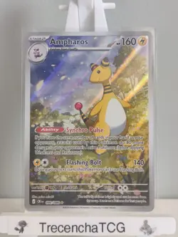 Pokemon TCG Ampharos 090/086 Chaos Rising Illustration Rare Card - Image 1