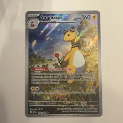 Ampharos 090/086 - Illustration Rare - Pokemon TCG: ME - Chaos Rising - NM - Image 1