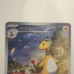 Ampharos 090/086 - Illustration Rare - Pokemon TCG: ME - Chaos Rising - NM - Image 3
