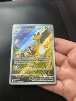 Pokemon TCG Ampharos 090/086 Chaos Rising Illustration Rare Near Mint - Image 2