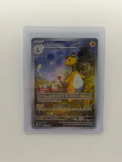 Pokemon TCG Ampharos 090/086 – Chaos Rising – Illustration Rare – NM - Image 3