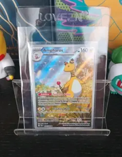Pokemon TCG Chaos Rising Ampharos 090/086 Illustration Rare - Image 1
