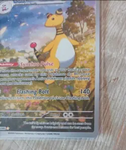 Pokemon TCG Chaos Rising Ampharos 090/086 Illustration Rare - Image 3