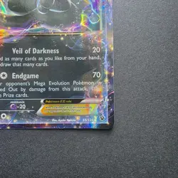 Umbreon EX 55/124 Holo EX Rare Fates Collide Pokemon Trading Card NM - Image 3