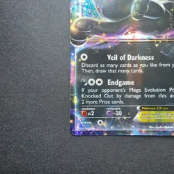 Umbreon EX 55/124 Holo EX Rare Fates Collide Pokemon Trading Card NM - Image 4