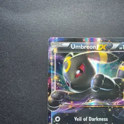 Umbreon EX 55/124 Holo EX Rare Fates Collide Pokemon Trading Card NM - Image 5