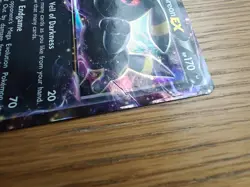 Umbreon EX 55/124 Fates Collide Pokemon Card - Poor Condition - Image 3