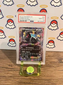 Umbreon EX 55/124 Pokemon XY Fates Collide - PSA 10 GEM MT - Image 1