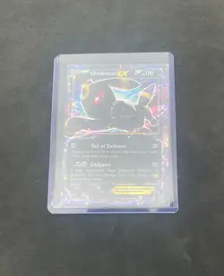 Pokemon Umbreon EX 55/124 Fates Collide Holo Rare Card - Image 1