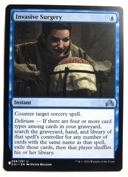 Invasive Surgery 068/297 The List Innistrad MTG Magic the Gathering NEAR MINT NM - Image 1