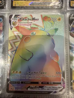 Pikachu VMAX Secret Rare Full Art Holo Vivid Voltage 188/185 English - Image 1