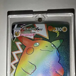 Pikachu VMAX 188/185 Vivid Voltage Full Art Secret Rare Holo Pokemon TCG - Image 2