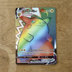 Pikachu VMAX Secret Rare Full Art VMAX Swsh04 Vivid Voltage 188/185 Holo 310 HP - Image 1