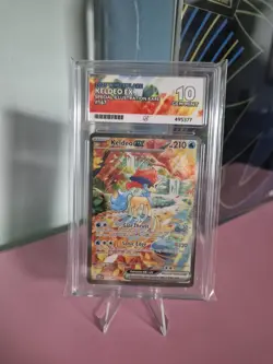 Keldeo EX 167/086 White Flare Ace 10 Graded Card SIR Perfect Subgrades Pokemon - Image 1
