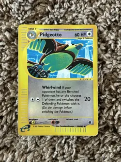 Pokemon Pidgeotto TCG Expedition Card 88/165 Reverse Holo 2002 - Image 1
