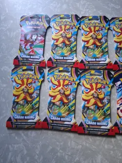 10 Pokemon TCG Chaos Rising Booster 10 Packs Lot 10 Cards Each English - Image 4