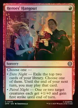 MTG Heroes' Hangout Foil ** Marvel's Spider-Man ** English - Image 1