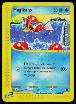 Pokemon Card - Magikarp Expedition Base Set 118/165 Common - Image 1