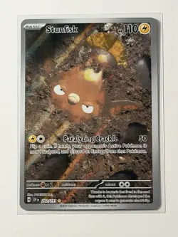 Stunfisk 202/191 Sv08: Surging Sparks Holo Pokemon TCG Trading Cards - Image 1