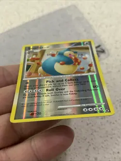 Snorlax 33/111 Rising Rivals Reverse Holo Rare Pokemon Card 2009 Foil BANGER - Image 3