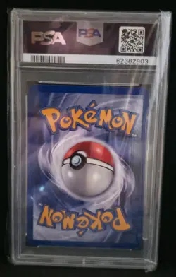 2001 Pichu Pokemon Black Star Promo Pokemon League #35 Reverse Holo PSA 8 - Image 2