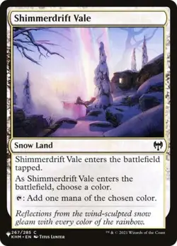 Shimmerdrift Vale - Near Mint MTG The List - Image 1