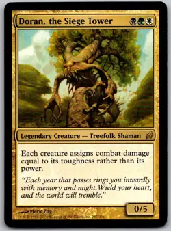 Doran, the Siege Tower 247 Rare Lorwyn Magic: The Gathering Near Mint - Image 1