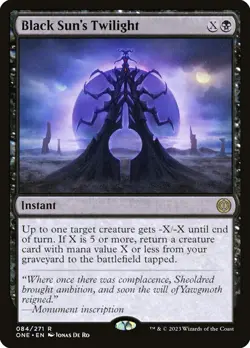 Black Sun's Twilight Foil - Phyrexia: All Will Be One MTG-NM - Image 1