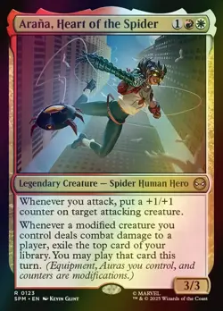 MTG Arana, Heart of the Spider Foil ** Marvel's Spider-Man ** English - Image 1