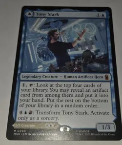 Tony Stark The Invincible Iron Man ~ PACKFRESH ~ Marvel Super Heroes MTG - Image 1