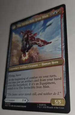 Tony Stark The Invincible Iron Man ~ PACKFRESH ~ Marvel Super Heroes MTG - Image 5