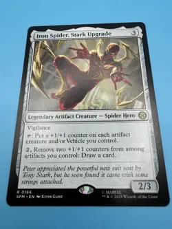 Iron Spider, Stark Upgrade R 0166 SPM MTG NM/M Regular - Image 1