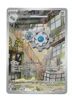 Klang 140/086 Sv: Black Bolt Holo Pokemon TCG - NM - Image 1