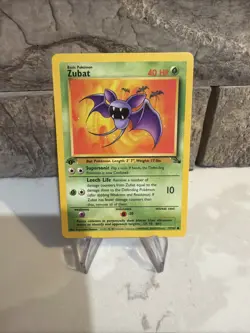 Pokemon 1999 Fossil First Edition: Zubat (57/62) LP - Image 1