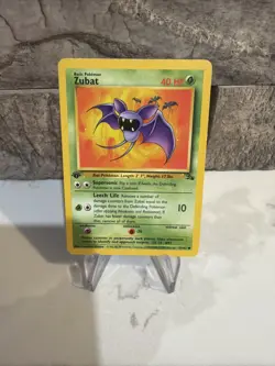 Pokemon 1999 Fossil First Edition: Zubat (57/62) LP - Image 3