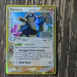 The Pokemon Company Pokemon TCG Blastoise Crystal Guardians Delta Holo 2/100 EN - Image 1