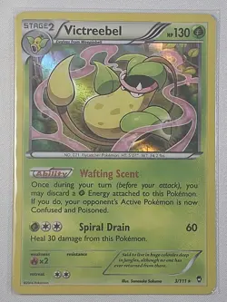 Pokemon XY - Furious Fists #3/111 Victreebel Holo - NM - Image 1
