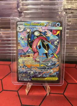 Pokemon Chaos Rising Froakie, Frogadier & Mega Greninja EX 116/086 FULL SET MINT - Image 2