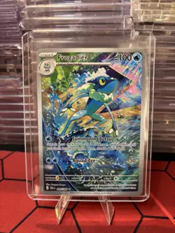 Pokemon Chaos Rising Froakie, Frogadier & Mega Greninja EX 116/086 FULL SET MINT - Image 4