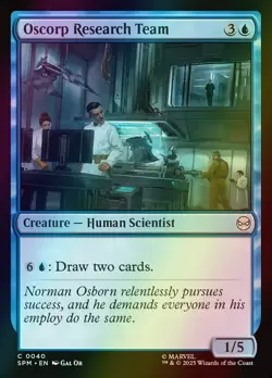 MTG Oscorp Research Team Foil ** Marvel's Spider-Man ** English - Image 1