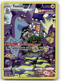 Toxtricity GG09/GG70 Crown Zenith Galarian Gallery Pokemon NM/M - Image 1