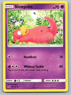Slowpoke 48/145 Common Guardians Rising Pokemon Lightly Played - Image 1